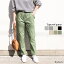 ベーシックドローストリングテーパードパンツ レディース ボトムス きれいめ ゆったり ウエストゴム 太ゴム 楽ちん リラックス 美脚 カジュアル 無地 シンプル ドロスト コットン混 イージーパンツ ポケット メール便