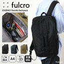 fulcro フルクロ ESSENCE エッセンス Double ダブルハンドル A4 撥水 バックパック fma-0006 リュック メンズ 大容量 15イン...