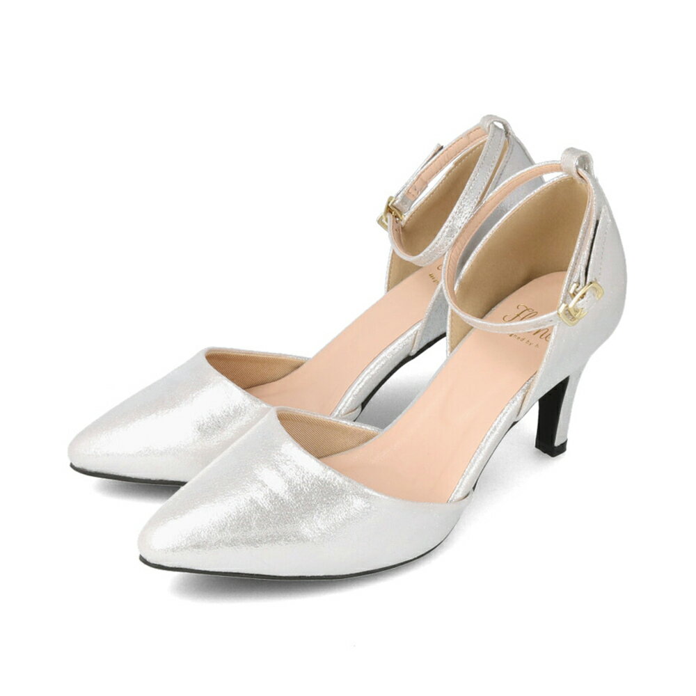 23区 シルバーパンプス24.5cm クラシックパンプス シルバー | Racbaki