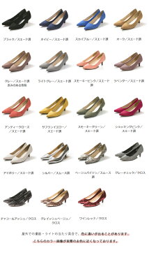 【在庫限り】今なら2499円 送料無料 イイ女ポインテッド スエード調 スムース調 5cmヒール パンプス レディース シューズ 靴 人気 美脚 春 秋 秋冬 痛くない クッション 歩きやすい ミドルヒール フレンチヒール 3e