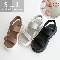5/14 9:59マデ 3999円 送料無料 スポーツサンダル スポサン 脱げない スポーティ レディース ミドルヒール トラックソール 厚底 痛くない 歩きやすい 疲れない ラウンドトゥ 厚底サンダル バックストラップ ベルトストラップ きれいめ 黒 靴