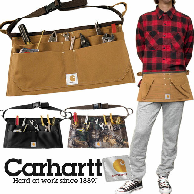 カーハート エプロン Carhartt エプロン メンズ ダックネイル エプロン 作業服 通販 大きいサイズ リアルツリー 迷彩 男性用