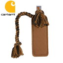 \売り尽くしセール/ Carhartt カーハートドッグトイ 犬用 ペット用品 噛むおもちゃ 丈夫 コットンダッグキャンバス地 大型犬 中型犬 小型犬