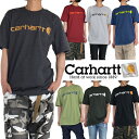 カーハート Tシャツ メンズ カーハート Tシャツ ロゴ 半袖 CARHARTT USAモデル ワンポイント 無地　半袖Tシャツ メンズ スケート 黒 ブラック グレー ブルー