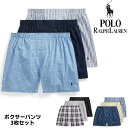 3枚セット ボクサーパンツ 下着 POLO RALPH LAUREN ポロ ラルフローレン アンダーウェア メンズ 大きいサイズ ブルー グレー イエロー ネイビー 青 紺 黄 S M L XL NCWBP3