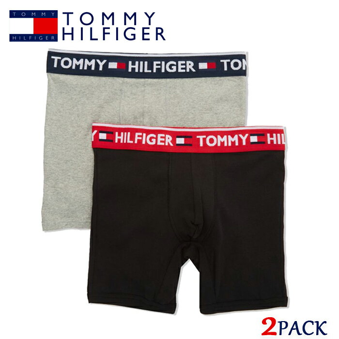 Tommy Hilfiger トミーフィルフィガー TOMMY HILFIGER 下着 メンズ ボクサーパンツ 2P セット アソート 【ネコポス対応】