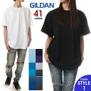 半袖Tシャツ メンズ レディース 無地 ギルダン GILDAN 半袖T 綿100 Ultra Cotton 6.0oz 2000 ヘビーウェイト 大きいサイズ 黒 ブラック 赤 グレー ネイビー ホワイト 白 hiphopUSAモデル S M L XL 2XL