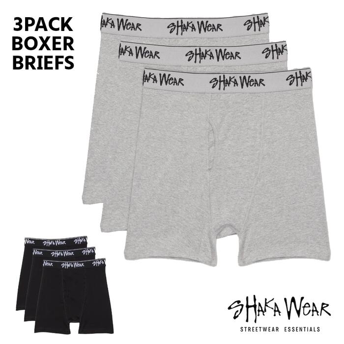 ����ŷ�����ѡ�SALE�� �ܥ������֥꡼�� 3�祻�å� ���㥫������ SHAKA Wear ��� ������ ������������� �ѥ�� ���� �֥�å� �� ���졼 ...