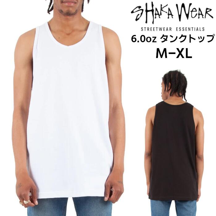 タンクトップ SHAKA Wear シャカウェア メンズ レディース 6.0oz マックスヘビーウェイト ビッグサイズ アメリカン クラシック 丸胴 ユニセック...