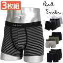 【3枚組】 ボクサーパンツ ポールスミス Paul Smith メンズ 下着 ボクサーブリーフ メンズ 下着 肌着 インナー 正規 パンツ B系 系 ブランド ...