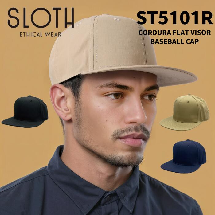 Rakuten - D-FACTORY SLOTH キャップ CAP ベースボールキャップ メンズ レディース ユニセックス ST5101r 綿 ナイロン ブラック ネイビー ベージュ フリーサイズ