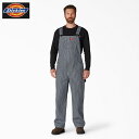 \売り尽くしセール/ ディッキーズ オーバーオール ヒッコリーストライプ DICKIES オーバーオール メンズ 大きいサイズ ディッキーズ 仕事着 作業服 サロペット つなぎ 83297