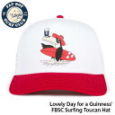 帽子 キャップ キャップ トラッカーハット メンズ レディース Fat Boy Surf Club ファットボーイサーフクラブ Guinness コラボ ストリート系 サーフブランド ユニセックス ファッション小物 レッド 赤 ホワイト 白