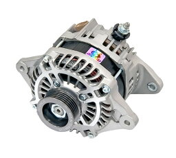 ADVANCE HIGH EFFCIENCY ALTERNATOR 130A 三菱 ミツビシ ランサーエボリューション8 CT9A用 シルバー(HE130-010S)【電装品】【自動車パーツ】アドバンス ハイエフェンシーオルタネーター