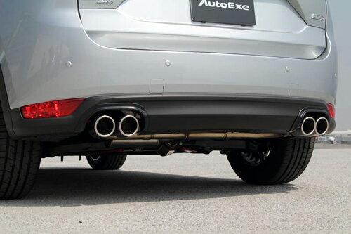 AUTOEXE SPORTS MUFFLER + MUFFLER GARNISH マツダ CX-5 KF2P ～499999用 (MKF8Y70/MKF2410)【マフラー】【自動車パーツ】オートエクゼ スポーツマフラー マフラーガーニッシュ