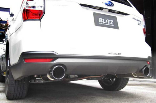 BLITZ NUR-SPEC VS スバル フォレスター SJG用 (63157)【マフラー】【自動車パーツ】ブリッツ ニュルスペック ブイエス