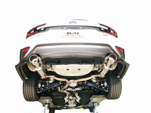 BLITZ NUR-SPEC CUSTOM EDITION VS スバル レヴォーグ VN5用 センター付き(63194)【マフラー】【自動車パーツ】ブリッツ ニュルスペック カスタムエディション ブイエス