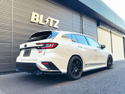 BLITZ NUR-SPEC CUSTOM EDITION VSR スバル レヴォーグ VNH用 リアピースのみ(63195V)【マフラー】【自動車パーツ】ブリッツ ニュルスペック カスタムエディション ブイエスアール