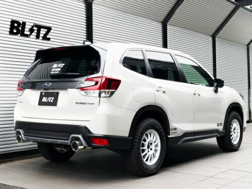 BLITZ NUR-SPEC CUSTOM EDITION VS スバル フォレスター SK5用 (63198)【マフラー】【自動車パーツ】ブリッツ ニュルスペック カスタムエディション ブイエス