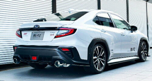 BLITZ NUR-SPEC CUSTOM EDITION VS スバル WRX S4 VBH用 センター付き(63203)【マフラー】【自動車パーツ】ブリッツ ニュルスペック カスタムエディション ブイエス