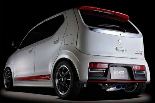 【エントリーでポイント10倍】BLITZ NUR-SPEC VSR スズキ アルトワークス 4WD ローダウン車 HA36S用 (63522V)【マフラー】【自動車パーツ】ブリッツ ニュルスペック ブイエスアール