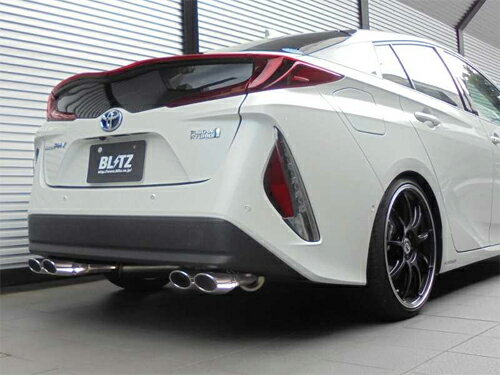 BLITZ NUR-SPEC VS Quad トヨタ プリウスPHV ZVW52用 (63542)【マフラー】【自動車パーツ】ブリッツ ニュルスペック ブイエス クアッド