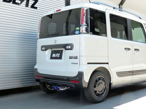【エントリーでポイント10倍】BLITZ NUR-SPEC VSR スズキ スペーシアギア MK53S用 (63551V)【マフラー】【自動車パーツ】ブリッツ ニュルスペック ブイエスアール