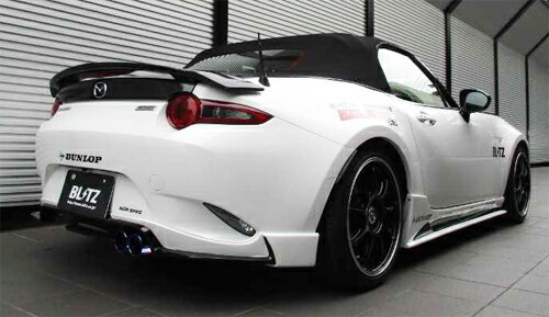 BLITZ NUR-SPEC F-Ti マツダ ロードスター ND5RC用 (67154)【マフラー】【自動車パーツ】ブリッツ ニュルスペック エフティーアイ【車関連の送付先指定で送料無料】