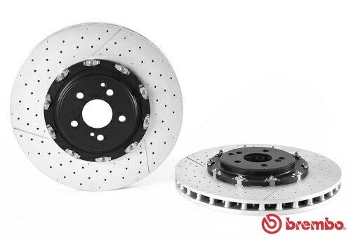 brembo FLOATING BRAKE DISC フロント用 ドリルドスリットディスク メルセデスベンツ AMG SL55 パフォーマンスパッケージ R230 230472 ローター390×36mm車用 (09.9313.33)【ブレーキローター】ブレンボ フローティングブレーキディスク【通常ポイント10倍】