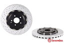 brembo FLOATING BRAKE DISC フロント用 ドリルドスリットディスク メルセデスベンツ AMG SLK55 パフォーマンスパッケージ R171 171473 ローター360×32mm車用 (09.9547.33)【ブレーキローター】ブレンボ フローティングブレーキディスク【通常ポイント10倍】