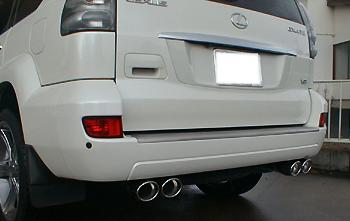 MEIWA ELFORD SPRIT Muffler 4本出し トヨタ ランドクルーザー プラド 120系（ガソリン車）用 左右4本出し【マフラー】【自動車パーツ】 メイワ エルフォード スプリットマフラー 【個人宅も配送可能】【通常ポイント10倍】