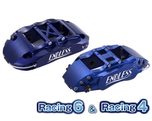 ENDLESS Racing6＆Racing4 SYSTEM INCH UP KIT リア用 日産 ニッサン スカイライン GT-R 純正ブレンボキャリパー装着車 BNR32用 (EHZ9XBNR32V)【ブレーキキャリパー】エンドレス レーシング6＆レーシング4 システムインチアップキット【通常ポイント10倍】