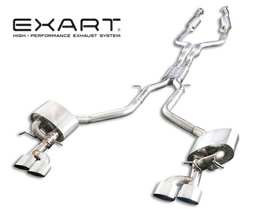 EXART iVSC Exhaust System メルセデスベンツ Cクラス C63 AMG W204用 (EA01-BZ100)【マフラー】エクスアート エキゾーストシステム【通常ポイント10倍！】