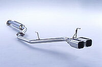 FUJITSUBO Wagolis ホンダ オデッセイ 2.3 2WD/4WD/オデッセイ 3.0 2WD/4WD RA6/RA7/RA8/RA9用 Wテールサイレントタイプ(450-57025)【マフラー】【自動車パーツ】フジツボ ワゴリス 藤壺技研