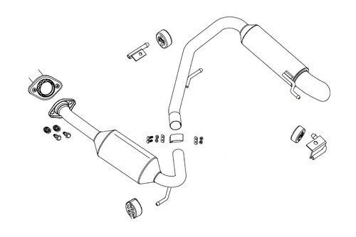 FUJITSUBO A-R スズキ ジムニーシエラ JB74W用 (540-81963)【マフラー】【自動車パーツ】フジツボ オーソライズR AUTHORIZE 藤壺技研