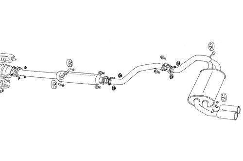 FUJITSUBO Legalis R ホンダ シビック SiR EF9用 (750-52037)【マフラー】【自動車パーツ】フジツボ レガリスR 藤壺技研
