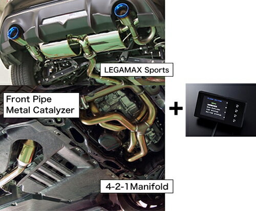 HKS SUPER EXHAUST ECU PACKAGE (LEGAMAX Sports Ti) トヨタ 86 MC後 ZN6用 (33009-AT009)【マフラー】【自動車パーツ】エッチケーエス スーパーエキゾースト ECUパッケージ リーガマックススポーツ【車関連の送付先指定で送料無料】【通常ポイント10倍】