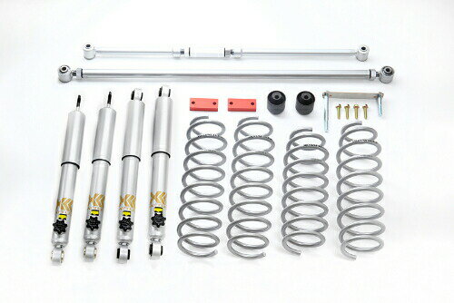 JAOS BATTLEZ LIFT UP SUSPENSION COMPLETE SET AJ スズキ ジムニー JB23用 (A734512CZ) 【リフトアップサス】【自動車パーツ】 ジャオス バトルズ リフトアップセット AJ コンプリート