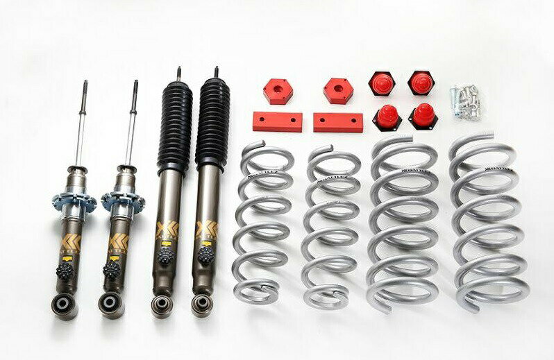 JAOS BATTLEZ LIFT UP SUSPENSION COMPLETE SET VFCA ミツビシ パジェロ V80/90系用 (A735328)  ジャオス バトルズ リフトアップセット VFCA コンプリート