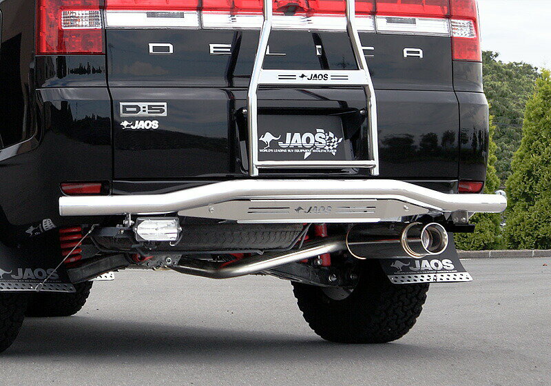 JAOS BATTLEZ EXHAUST ZS ミツビシ デリカD:5用 (B702304) 【マフラー】【自動車パーツ】 ジャオス バトルズ エキゾースト ZS【新規制対応】【個人宅も送料お客様負担にて配送可能】