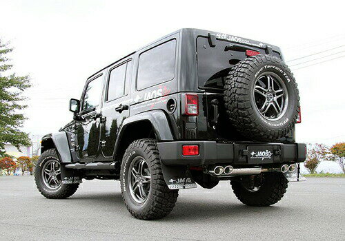 JAOS BATTLEZ EXHAUST ZS-4 ジープ ラングラー JK用 オーバル(B703901) 【マフラー】【自動車パーツ】 ..