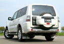 JAOS マッドガード3 前後セット ブラック ミツビシ パジェロ V80/V90用 (B622327F/B622328R) 【外装品】【自動車パーツ】 ジャオ...