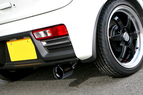 Jworks Ngeneration J-Black Muffler スズキ アルトターボRS 4WD HA36S用 (NJB-003)【JASMA認定品】【マフラー】【自動車パーツ】Jワークス Nジェネレーション Jブラックマフラー