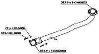 柿本改 カキモトレーシング センターパイプ スズキ カプチーノ EA21R/EA11R用 (SCP302)【マフラー】【自動車パーツ】KAKIMOTO RACING CENTER PIPE【個人宅も送料お客様負担にて配送可能】【通常ポイント10倍】