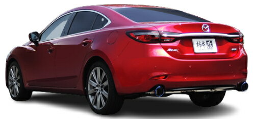 柿本改 カキモトレーシング Class KR マツダ アテンザセダン GJ2FP用 チタンフェイステール(Z71346C)【マフラー】【自動車パーツ】KAKIMOTO RACING クラス ケーアール【個人宅も送料お客様負担にて配送可能】