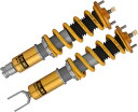 OHLINS オーリンズ タイプ HAL ショックアブソーバー ホンダ シビック EK9用 スプリングレスキット ラバーブッシュアッパーマウント仕様 1台分セット【車高調】【自動車パーツ】OHLINS SHOCK ABSORBERS type HAL【通常ポイント10倍】