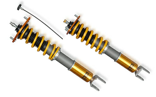 OHLINS オーリンズ タイプ HAL ショックアブソーバー マツダ ロードスター ND5用 スプリングレスキット ラバーブッシュ アッパーマウント仕様 1台分セット【車高調】【自動車パーツ】OHLINS SHOCK ABSORBERS type HAL【通常ポイント10倍】