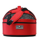 Sleepypod (スリーピーポッド) カラー：Strawberry Red(ストロベリーレッド)【ペット用品】お出かけ 車 ドライブ モバイルペットベッド 移動型ベッド キャリーバッグ カーボックス ドライブボックス 犬用 猫用 ペット用【通常ポイント10倍】