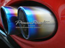 パワークラフト ハイブリッドエキゾーストマフラーシステム アウディ R8 4.2 V8/スパイダー 2007~2012用 チタンテール(P-AU720101)【マフラー】【自動車パーツ】POWER CRAFT HYBRID EXHAUST MUFFLER SYSTEM