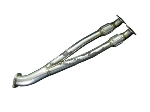 パワークラフト ストレートセンターパイプ 日産 ニッサン GT-R R35用 純正対応サイズ(P-NI120104)【マフラー】【自動車パーツ】POWER CRAFT STRAIGHT CENTER PIPE